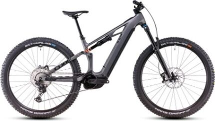 VTT Électrique Tout-Suspendu Cube Stereo Hybrid One44 HPC SLX 800 Shimano Deore XT 12V 800 Wh 27.5'' Gris Slab 2025