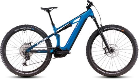 VTT Électrique Tout-Suspendu Cube Stereo Hybrid One44 HPC SLX 800 Shimano Deore XT 12V 800 Wh 27.5'' Bleu Nebula 2025 VTT Électrique Tout-Suspendu Cube Stereo Hybrid One44 HPC SLX 800 Shimano Deore XT 12V 800 Wh 27.5'' Bleu Nebula 2025