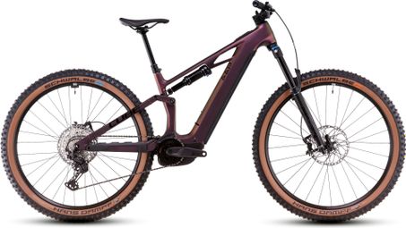 VTT Électrique Tout-Suspendu Cube Stereo Hybrid One44 HPC SLX 800 Shimano Deore XT 12V 800 Wh 29'' Violet Vert Molotov 2025 VTT Électrique Tout-Suspendu Cube Stereo Hybrid One44 HPC SLX 800 Shimano Deore XT 12V 800 Wh 29'' Violet Vert Molotov 2025