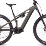 VTT Électrique Tout-Suspendu Cube Stereo Hybrid One44 HPC TM 800 Sram GX Eagle AXS 12V 800 Wh 29'' Vert Dusty Olive 2025