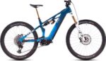 VTT Électrique Tout-Suspendu Cube Stereo Hybrid One77 HPC AT 800 Sram X0 Eagle AXS 12V 800 Wh 29''/27.5'' Bleu Actionteam 2025