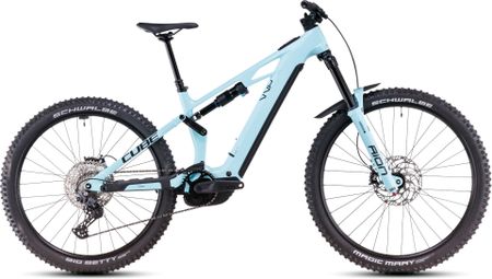 VTT Électrique Tout-Suspendu Cube Stereo Hybrid One77 HPC Race 800 Shimano Deore 12V 800 Wh 29''/27.5'' Bleu Dazzle 2025 VTT Électrique Tout-Suspendu Cube Stereo Hybrid One77 HPC Race 800 Shimano Deore 12V 800 Wh 29''/27.5'' Bleu Dazzle 2025