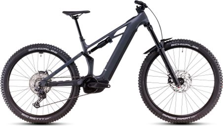 VTT Électrique Tout-Suspendu Cube Stereo Hybrid One77 HPC Race 800 Shimano Deore 12V 800 Wh 29''/27.5'' Gris Slap 2025 VTT Électrique Tout-Suspendu Cube Stereo Hybrid One77 HPC Race 800 Shimano Deore 12V 800 Wh 29''/27.5'' Gris Slap 2025