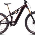 VTT Électrique Tout-Suspendu Cube Stereo Hybrid One77 HPC SLT 800 Sram XX Eagle AXS 12V 800 Wh 29''/27.5'' Orange Violet Solareclipse 2025