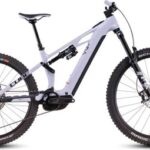 VTT Électrique Tout-Suspendu Cube Stereo Hybrid One77 HPC SLX 800 Shimano Deore XT 12V 800 Wh 29''/27.5'' Violet Rose Cyclamen 2025