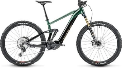 VTT Électrique Tout-Suspendu Moustache Samedi 29 Trail 9 Smart System Shimano SLX / XT 12V 750 Wh 29'' Noir / Vert 2023