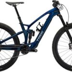 VTT Électrique Tout-Suspendu Trek Fuel EXe 9.8 Shimano XT 12V 360 Wh 29'' Bleu Mulsanne 2023 XL / 188-196 cm