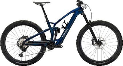 VTT Électrique Tout-Suspendu Trek Fuel EXe 9.8 Shimano XT 12V 360 Wh 29'' Bleu Mulsanne 2023 XL / 188-196 cm