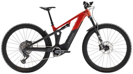 VTT Électrique Tout-Suspendu Trek Powerfly+ FS 8 Sram GX AXS T-Type 12V 800Wh 29'' Rouge/Noir Gén. 4 VTT Électrique Tout-Suspendu Trek Powerfly+ FS 8 Sram GX AXS T-Type 12V 800Wh 29'' Rouge/Noir Gén. 4
