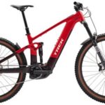 VTT Électrique Tout-Suspendu Trek Rail+ 5 Shimano Deore 12V 800Wh MX (29/27.5'') Rouge Gén. 5