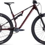 VTT Tout-Suspendu Cube AMS One11 C:68X Pro 29 Sram GX Eagle 12V 29'' Rouge Liquid Carbon