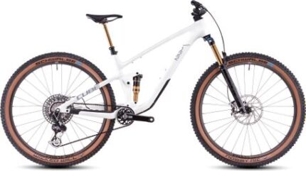 VTT Tout-Suspendu Cube Stereo One22 C:62 SLT Sram XX Eagle AXS 12V 29'' Blanc Metallic 2025