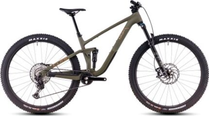 VTT Tout-Suspendu Cube Stereo One22 C:62 TM Shimano Deore XT 12V 29'' Vert Dusty Olive 2025