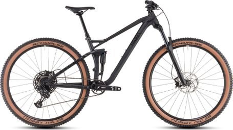 VTT Tout-Suspendu Cube Stereo One22 Pro Sram NX Eagle 12V 29'' Noir Metal 2025 VTT Tout-Suspendu Cube Stereo One22 Pro Sram NX Eagle 12V 29'' Noir Metal 2025