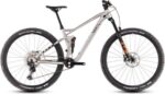 VTT Tout-Suspendu Cube Stereo One22 Race Shimano Deore/Deore XT 12V 29'' Argent Raw Metal 2025