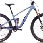 VTT Tout-Suspendu Cube Stereo One44 C:62 Race Shimano Deore XT 12V 29'' Bleu Pigeon Art 2025