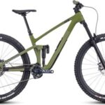 VTT Tout-Suspendu Cube Stereo One55 C:62 TM 29 Sram X0 Eagle/GX Eagle T-Type 12V 29'' Vert Olive 2024