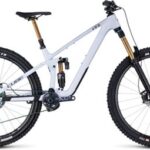 VTT Tout-Suspendu Cube Stereo One77 C:68X SLT 29 Sram X01 Eagle AXS 12V 29'' Blanc Flash